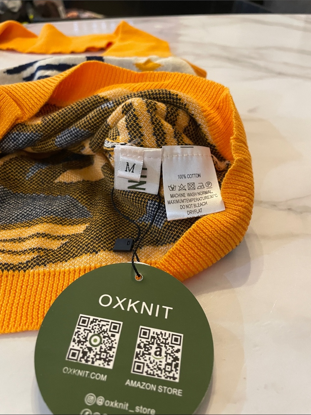 OxKnit Button-Front Women's Top - Picture 4 of 5